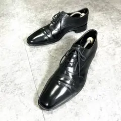 人気【REGAL】ビジネスシューズ(725R) ストレートチップ/ガラスレザー/