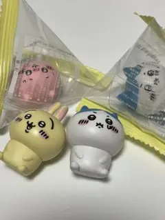 ちいかわ セリア フィギュア未開封2つと開封済み2つ