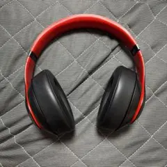 Beats Studio3 ワイヤレスヘッドホン レッド ブラック