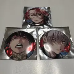 ファントムバスターズ ファボテリア 缶バッジ 是岸遊人 宍喰野虎落 観崎薫