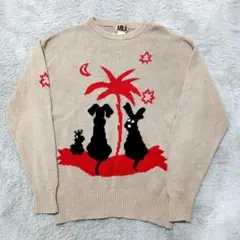 レア❢大きいサイズ48　MUスポーツ　クルーネック　ゴルフセーター　綿85%