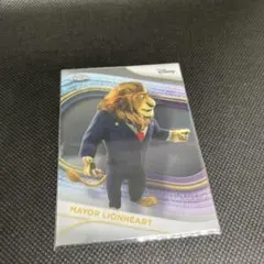 #170 MAYOR LIONHEART／topps chrome disney