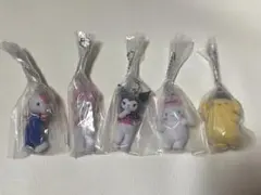 サンリオキャラクターズ ミニチュアチャーム ライブキャラクター コンプ 5種