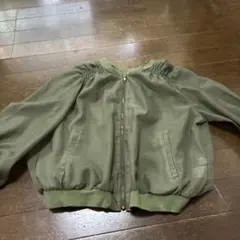ジャケット　深緑　レディース　discoatのサムネイル