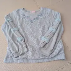 mezzo piano メゾピアノ 長袖トレーナー 120cm