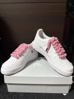 NIKE AF1 ロープカスタム ピンク 27