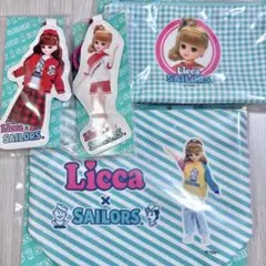 リカちゃん　セーラーズ　くじ　トートバッグ　ポーチ　ダイカットキーチェーン
