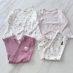 新品 プティプラ 長袖T ロンT Tシャツ レギンス　90