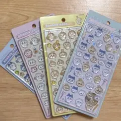 正規品 ボンボンドロップシール ちいかわ 第1弾 ハチワレ うさぎ 4枚セット
