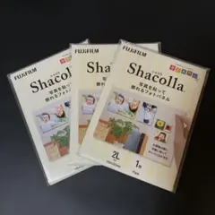 FUJIFILM Shacolla 2Lサイズ フォトパネル 3枚セットのサムネイル