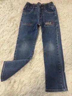 美品　ミキハウス　DOUBLE.B デニム 長ズボン　110 ジーンズ　パンツ