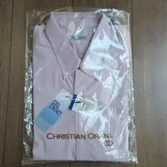 新品タグ付CHRISTIAN ORANI半袖ボタンダウンシャツ Lピンク接触冷感のサムネイル
