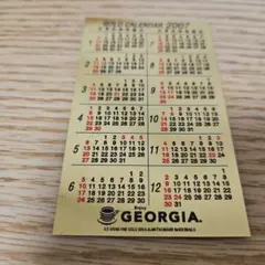 マ*サ様 純金名刺 純金カレンダー 三菱マテリアル IA ジョージア 2025年最新】ジョージア 純金名刺の人気アイテム - メルカリ