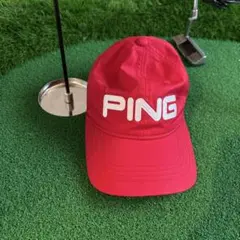PING レッドキャップ　キッズ用　ワンサイズのサムネイル