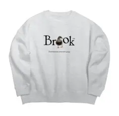 brook - 2025aw Duck Brook Logo Sweat