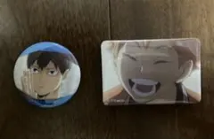 ハイキュー!! 缶バッジ影山飛雄・ Shokaku缶バッジ日向翔場