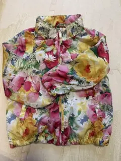 GAP 花柄　ジャケット　ウインドブレーカー　フード付き　110