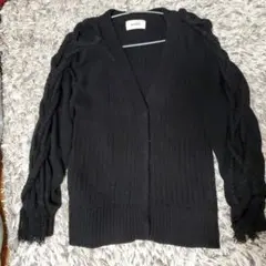 大幅値下げ☆スナイデル☆厚手カーディガン☆ロープスリーブ☆