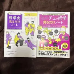 売り切り　2冊セット　毎日5分で学ぶ史上最強の哲学「ゼロ」からの教え! 哲学史