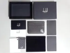 ダンヒル DUNHILL カードケース 名刺入れ ブラック 黒 【未使用】