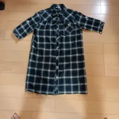 EASTBOY チェック柄 シャツワンピース 160のサムネイル