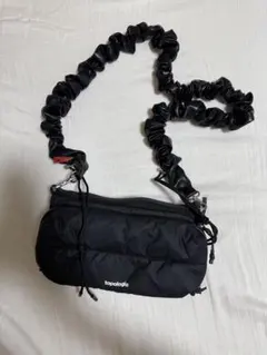 topologie ブラック バック✖︎革ストラップ