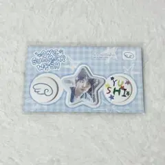 one summer nct wish ユウシ ピンボタンセット 缶バッジ