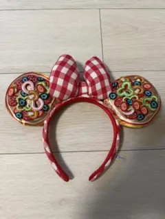 ディズニーリゾート　ミニー カチューシャ ピザ