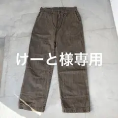 最終SALE nestrobe ネストローブ 硫化染 リネンパンツ サロペット 