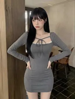 新品 SHEIN シーイン タイト ワンピース