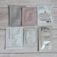SUQQU イプサ クリニーク THREE アテニア デパコス サンプル 6点