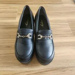 厚底ローファー　Lサイズ