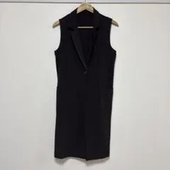 OZOC オゾック　ロングジレ　ジレ　38 ブラウンのサムネイル