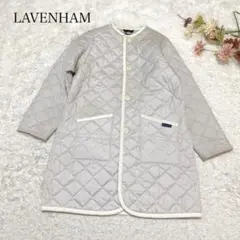 s3010【ラベンハム】キルティング ジャケット コート ライトアウター 38
