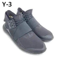 美品　Y-3　ワイスリー　QASA ELLE LACE　ブラックスニーカー　黒のサムネイル