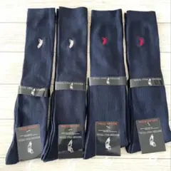 【HS1】POLO ポロ ハイソックス 靴下 学生 スクール レディース