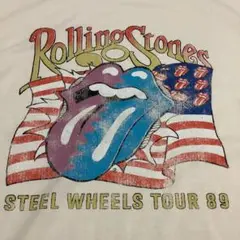 新品タグRollingStonesSteelWheelsTour Tシャツ LL