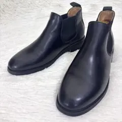 未使用級 SHIPS サイドゴアブーツ 黒 26 laborer shoes