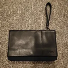 Calvin Klein Platinum クラッチバッグ ブラック
