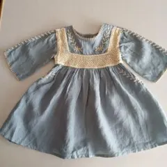 Apolina 刺繍入りワンピース 3-5Y