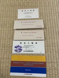 鉄道記念乗車券・入場券等2️⃣のサムネイル
