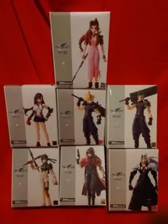 ファイナルファンタジーVII BRING ARTS 7体セット