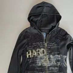 ハードロックカフェ Hard Rock パーカー フルジッパー　Y2K 00s