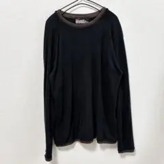 BEAMS ビームス 長袖Tシャツ カットソー ブラック Mサイズのサムネイル