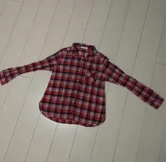 chocol raffine robe チェック柄 長袖シャツ