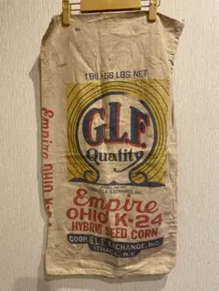 Empire Ohio K-24 Hybrid Seed Cornビンテージ麻袋