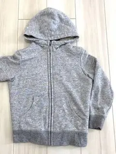 UNIQLO  ユニクロ　ボアスウェットフルジップパーカ  130