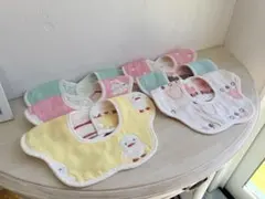 ガーゼスタイ よだれかけ 赤ちゃん ベビースタイ 6枚セット