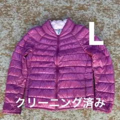 UNIQLO キルティングダウンジャケット L ピンク(値下げしました)