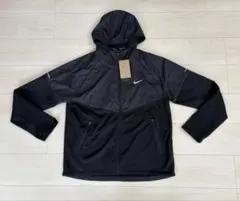 新品タグ付★NIKE★ナイキ★マイラーフーディランニングジャケット★Ｌ★ブラック